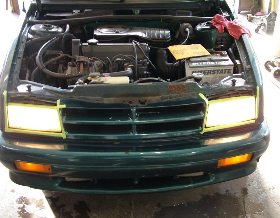 Light Output Readings After UV A Cure Refinishing of PC 1993 Dodge Sundance Readings at low audit settings High beam 17,000 Candla Prior value = 7,000 Candla Low beam 7,000