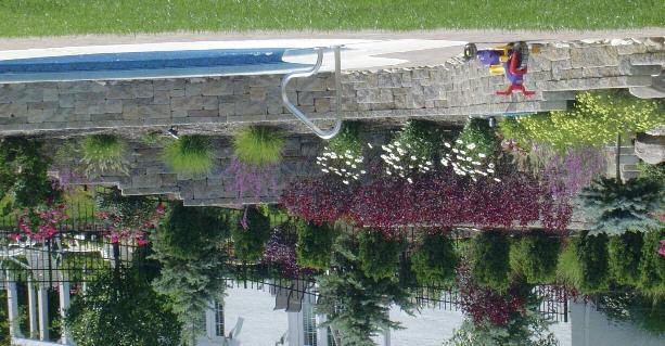 In-Wall Planters/Terraces In harmony with nature. allanblock.