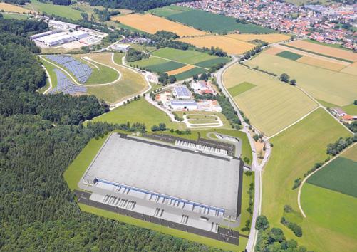 Heidenheim Logistics Centre Build-to-suit opportunities up to 66,960 SQ M (720,751 SF) INDICATIVE SITE PLAN GERMANY Logitikcenter Heidenheim is