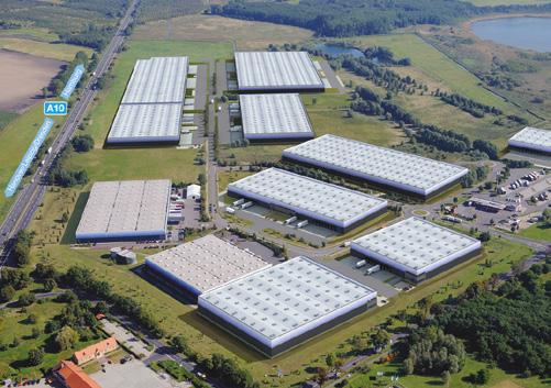 Magna Park Berlin-Brandenburg Build-to-suit opportunities up to 160,000 SQ M (1,722,226 SF) GERMANY INDICATIVE SITE PLAN A well-established logistics park located southwest of Berlin, close to the