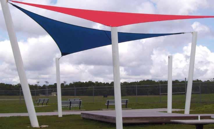 Sails/Multi-Level Sails Our Sails and Multi-Level Sails offer an endless number of design possibilities and greatly enhance the visual interest of any space.