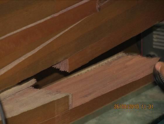 strength of the glulam was also compared with the allowable bending strength as shown in Table I.
