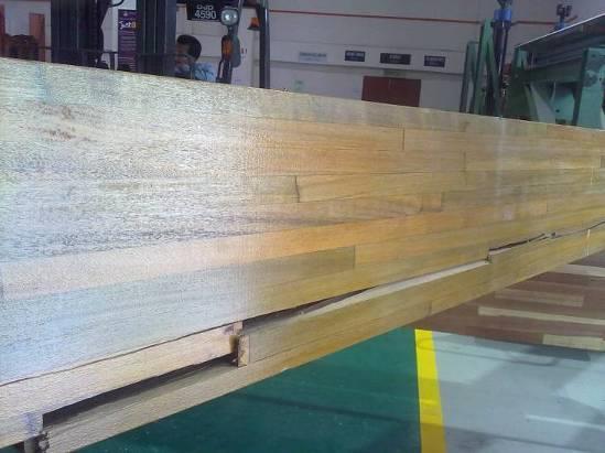 strength. Therefore the glulam beam is suitable to be used as structural member.