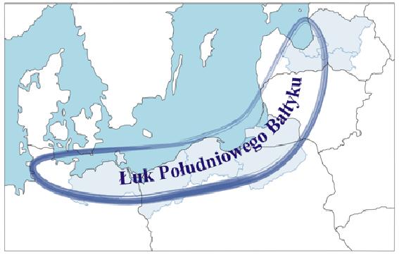 related with Via Hanseatica transport corridor from Germany (Luebeck) via Poland (Western