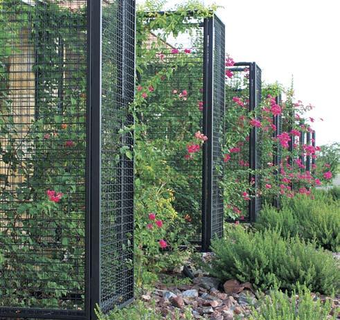 PLANTASTIC POSSIBILITIES... FEATURES AND BENEFITS Woven screen - no welds to break.