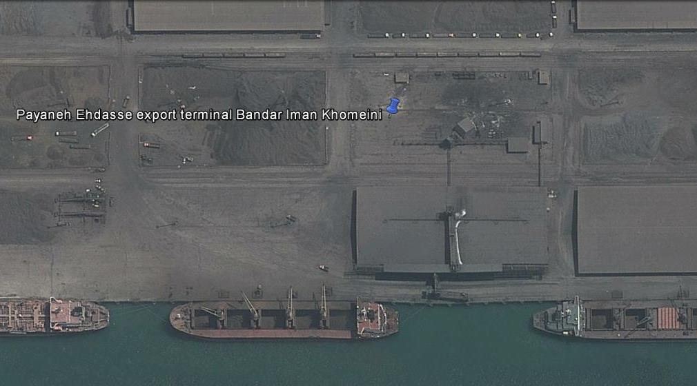 Export facilities in the Gulf area Payaneh