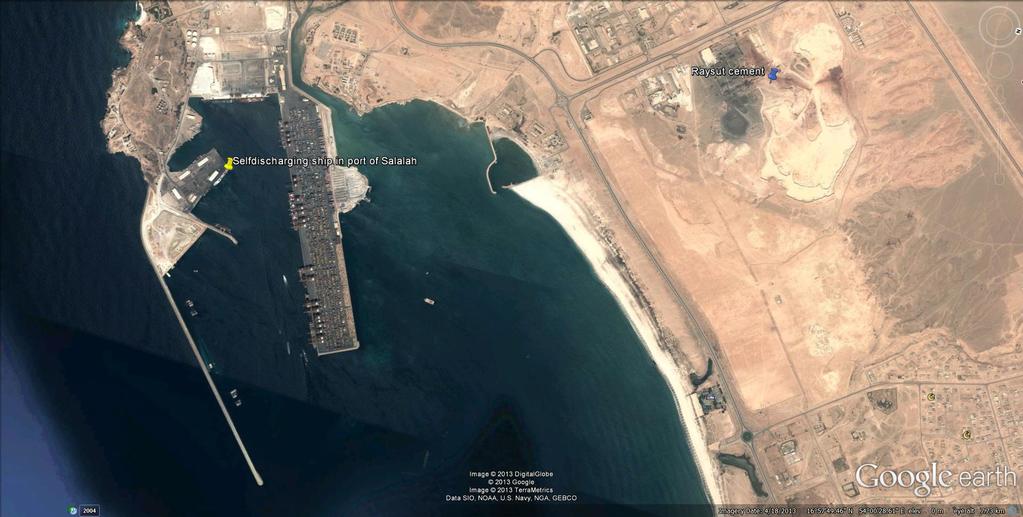 Export facilities in the Gulf area
