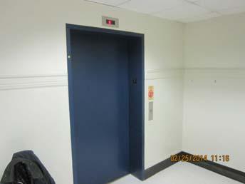 Field Date: 2/24/2014 Report Date 2/27/2014 Barrier #: 37D Basement Elevator E001 Elevators Hall Call Buttons 2010 ADAS 407.4.5 Barrier Hall call buttons not internally illuminated with a white light over the entire button surface Call button does not illuminate Rec.