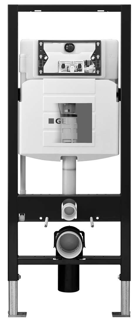 Maintenance The Geberit Duofix Carrier is virtually maintenance free, requiring no tools for simple changeouts of components.
