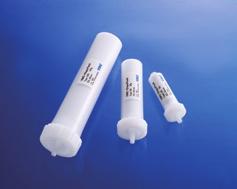 Disposable prepacked column YMC-DispoPack Disposable type prepacked column for low pressure preparative chromatography Adaptable to any LPLC systems Luer-lock connections D i s p o s a b l e c o l u