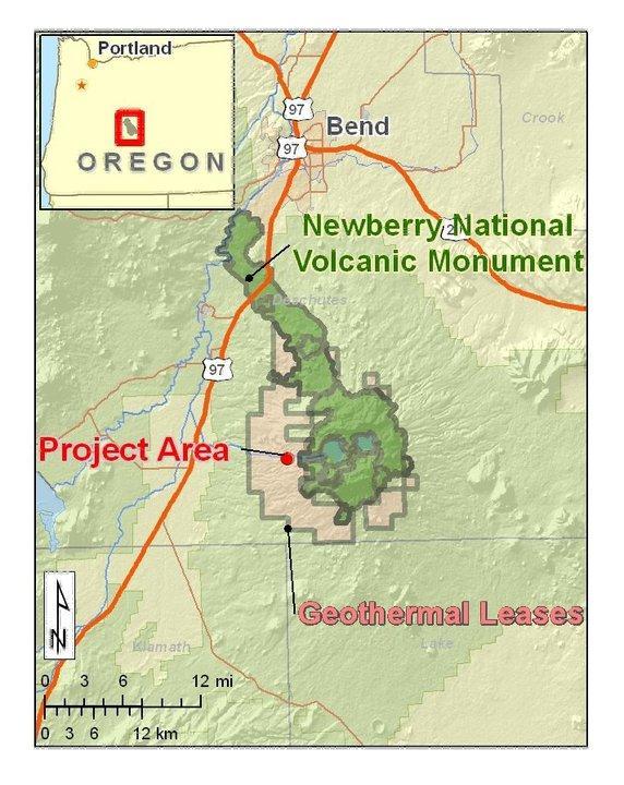 During Phase I, the Newberry project team studied existing data and gathered new regional and well bore data to develop a comprehensive geoscience and reservoir engineering model of the resource