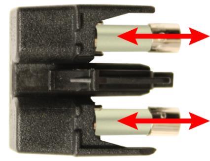 Figure 5: Two Position Shutter Adjustment Fuse Replacement.