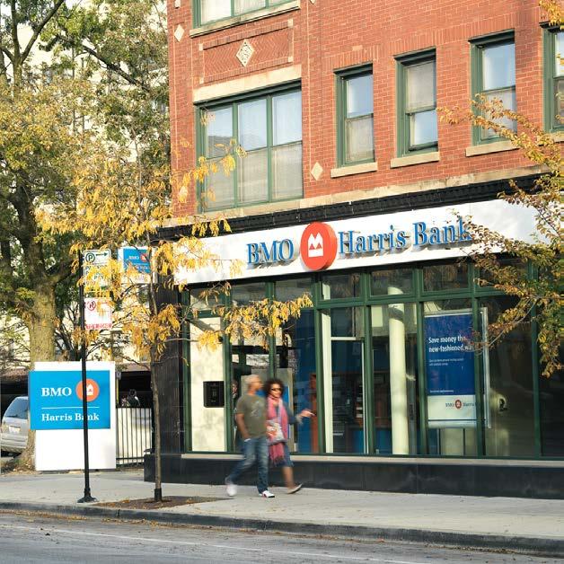 Bank of Montreal #3 in Canada In the Top 10 in North America Personal, Commercial, Wealth Management, Capital Markets 45,000