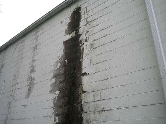 PHOTOGRAPH 5 Wall deterioration from previously