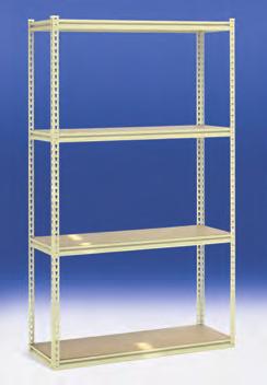 Z -Beam With the use of Rapid Rack Tee posts you can combine add-on units with individual 'Z' Beam units to arrange economical rows of shelving.