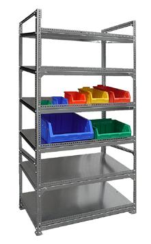 DEXION Product Catalogue Slotted Angle The original Dexion Shelving System, sold globally for over 60 years Extremely flexible and versatile system Simple and easy to construct Slotted Angle can be