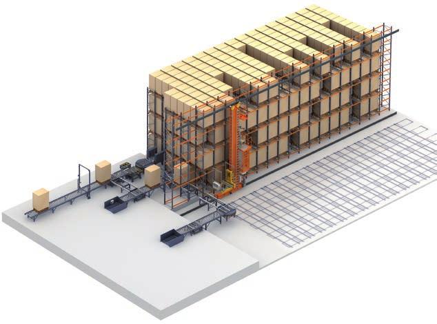 Automated storage with Pallet Shuttle Union means strength This system involves the incorporation of automated equipment in the handling processes of