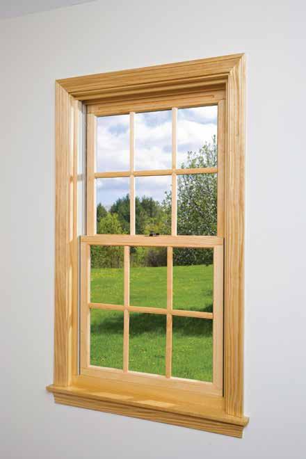 Introducing WoodStar TM WoodStar double hung windows meet ENERGY STAR requirements with a U-value of 0.