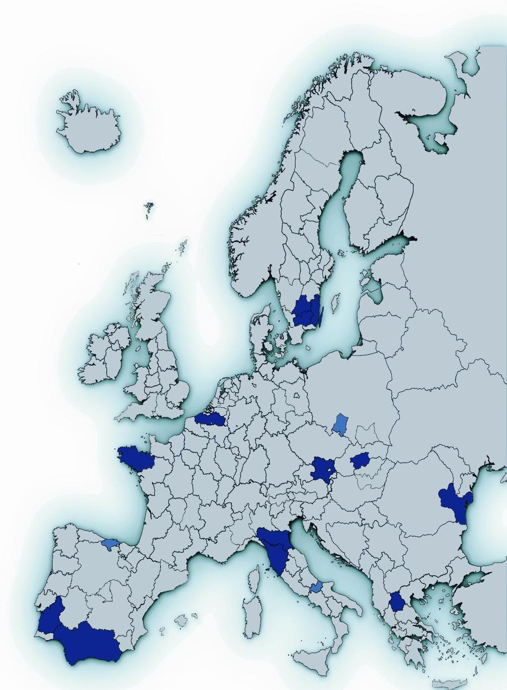 Project Consortium 11 regions from 10 European countries Good geographical spread MAs and Intermediaries Småland med Öarna (SE) Flanders (BE) Bretagne