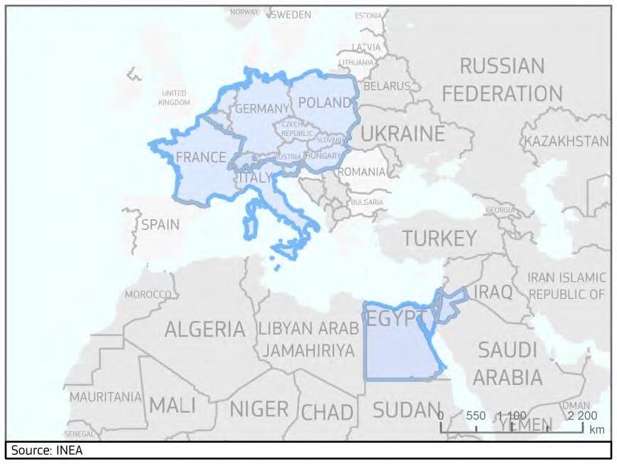 MoS projects 2014-EU-TM-0531-Study: Fresh Food Corridors Cyprus, France, Italy, Slovenia Contributing to the objectives of the Global Project on establishing new cold logistics chain in the