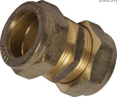 COMPRESSION FITTINGS D-1XS Straight Coupler.