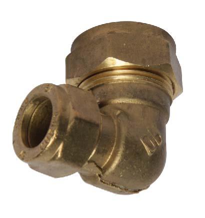 COMPRESSION FITTINGS D-4XS Elbow, 90.