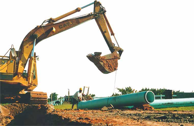 Sani-21 : PVC Sewer Pipe SPECIFICATION DATA SANITARY SEWER PIPE FOR THE 21st CENTURY TM LOADING D3034 & F679 SANI-21 PVC SEWER PIPE Sani-21 ASTM D3034 & F679 Loading Chart (SDR26 / PS115) O.D. Min.