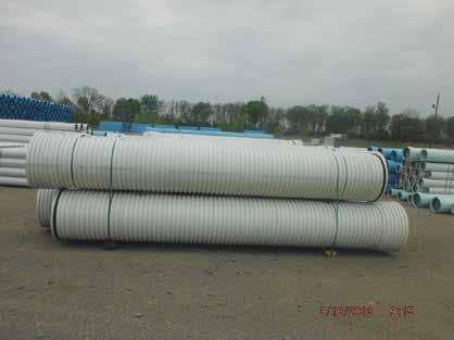 Corr-21 SPECIFICATION DATA TM CORRUGATED PIPE FOR THE 21st CENTURY CORR-21 PVC pipe, Corrugated low pressure irrigation, storm water and sanitary sewer applications (Available in sizes from 12"