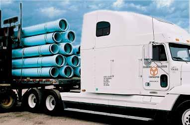 C900 : PVC Pressure Pipe LOADING CHART DATA Loading Data / NOTE: * Transportation regulations and the equipment utilized may increase or reduce the maximum footage per truckload.