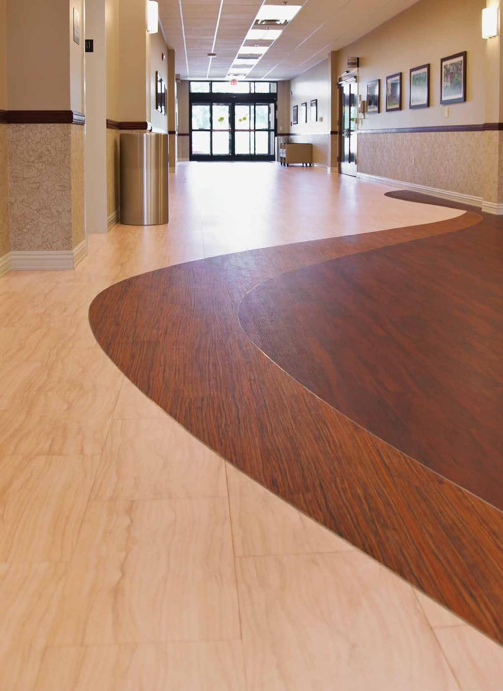 Tandus Centiva, a Tarkett company, provides fit-forpurpose solutions through a unique line of Powerbond, Freeform, Modular, Broadloom, Woven and LVT products that work in tandem to enhance spaces for
