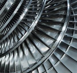 STEAM TURBINES Steam turbines Output from 90 MW up to 1,900 MW Highest steam power plant efficiency = up to more than 46 percent Combined-cycle power plant efficiency = up to more than 60 percent