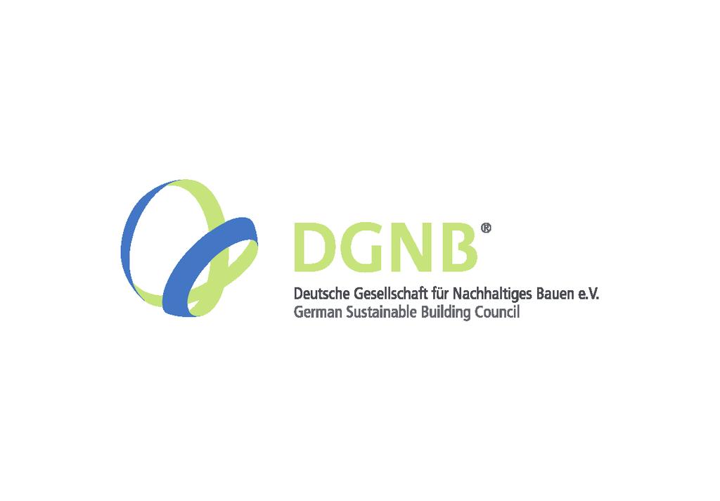 Use as watermark CORRECT USE OF THE DGNB COUNCIL LOGO The three values for