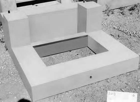 blockout to cast two different size headwalls from the
