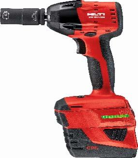 3) Hilti SafeSet System with the Adaptive Torque Tool Hilti SIW-6AT-A22 Impact Wrench with the Hilti SI-AT-A22 Adaptive Torque Module