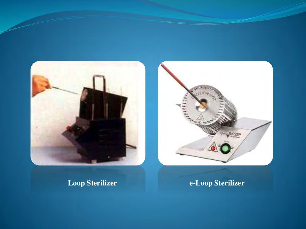 Loop sterilizers Ideal for laboratories and safety cabinets where the use of gas and open flames is