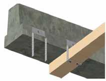 Undercloaking System We also supply an undercloaking system which incorporates one panel that fits within the floor beam depth, as well as falling beneath the level of the beam to allow