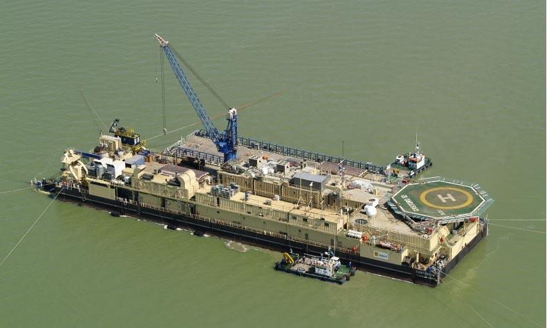 Caspian Pipe-lay barge Castoro-12 Saipem S.p.A.