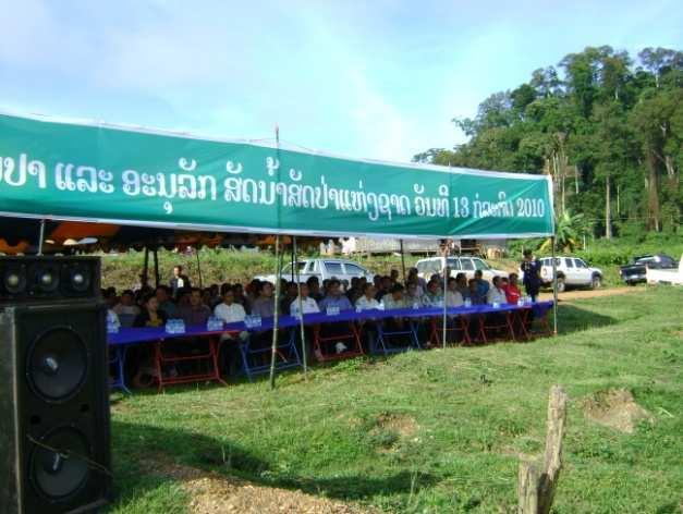 Ministry of Agriculture and Forest of Lao PDR, in cooperation with the International Union for Conservation of Nature (IUCN) and local government,