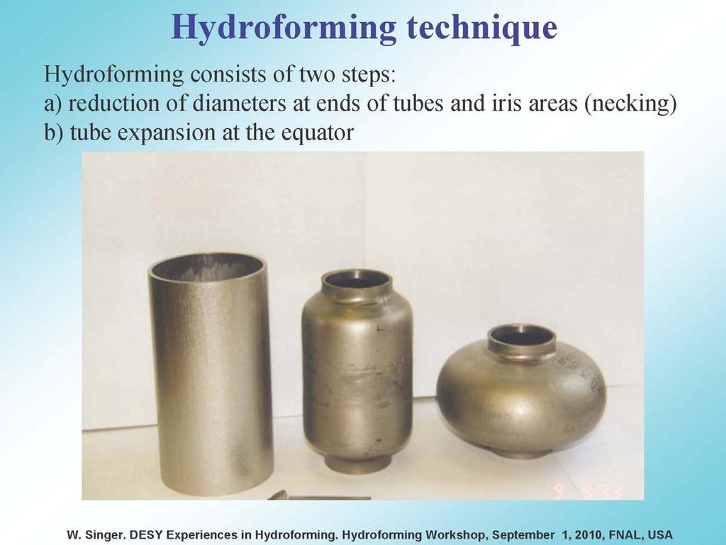 DESY: Hydroforming Tube Making