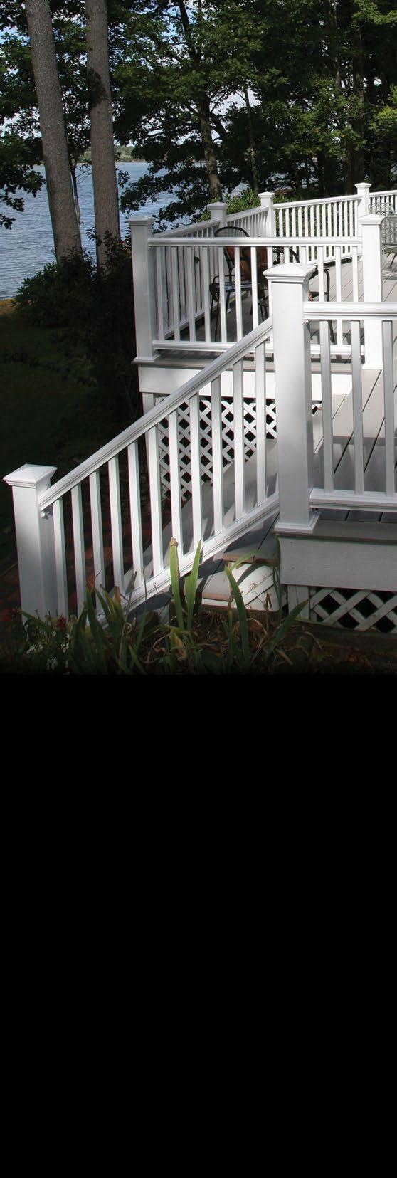 Accessories Matching Post Caps and Collars Finish your railing