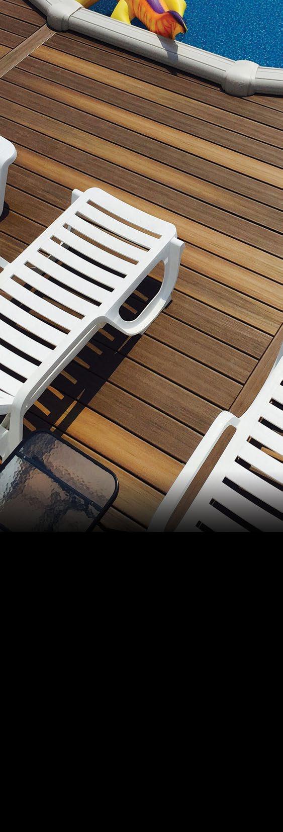 Pick Your Color DuraLife Hardwoods Decking boards offer the beauty of finished hardwood.