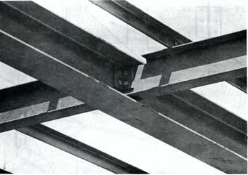 The secondary beam can then be connected to the main