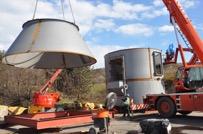 Design, fabrication and installation of a 850 cubic meter water storage tank.
