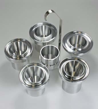 Flow Cups Aluminium body Stainless steel orifice High accuracy Easy to