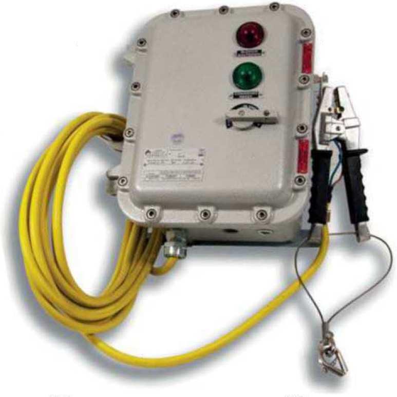 ELECTRONIC EARTHING EQUIPMENT SERIES GRD 4200 The GRD 4200 is an electronic earthing equipment for tankers during loading and unloading operations of flammable liquids in places with danger of