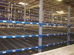 Econo-Flo Economical Carton Flow for Lighter Applications Econo-Flo is an affordable, versatile system of wheeled tracks created for
