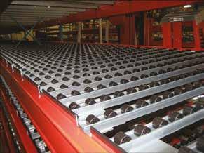 All track widths drop easily into existing roll-formed or structural pallet racking and are virtually maintenance free.