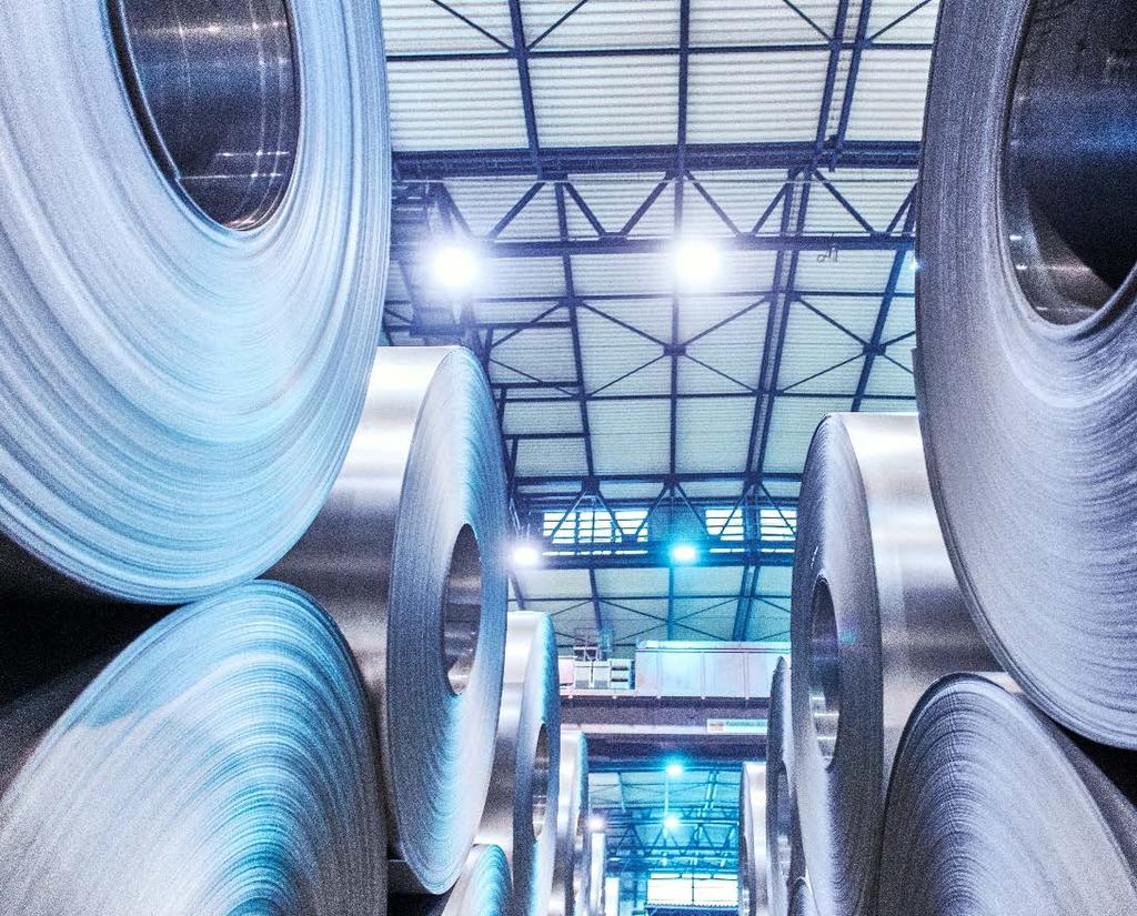 thyssenkrupp Steel Services Company Overview 3 service center locations 145 employees 1m square feet of space Full line of carbon steel sheet and coil products Hot rolled Aluminized Cold rolled