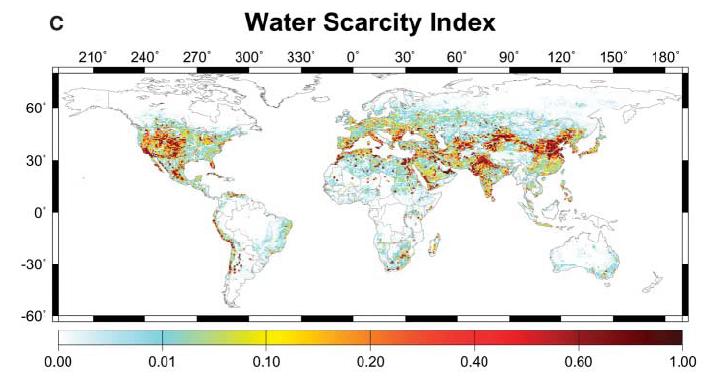 Currently stressed areas are vulnerable Source: T. Oki and S.