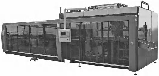 The KTR6 speed machine with a floor hole punch KDS75/54 (Kiefel) for such an application is displayed in Figure 27.2. This machine has a forming area of 750 450 mm and offers a draw depth up to 190 mm.